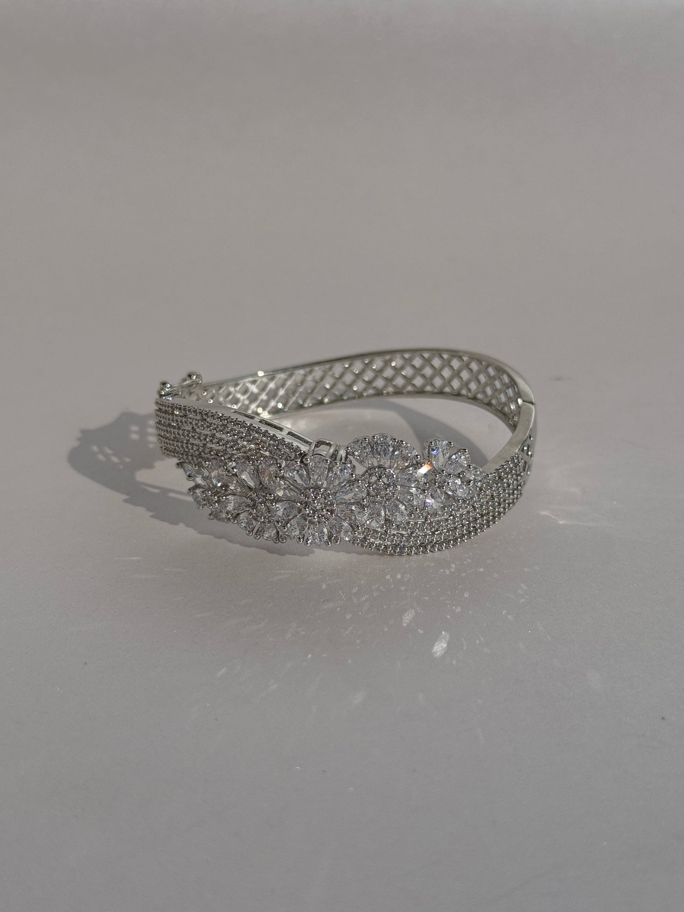 CZ STERLING SILVER BRACELET