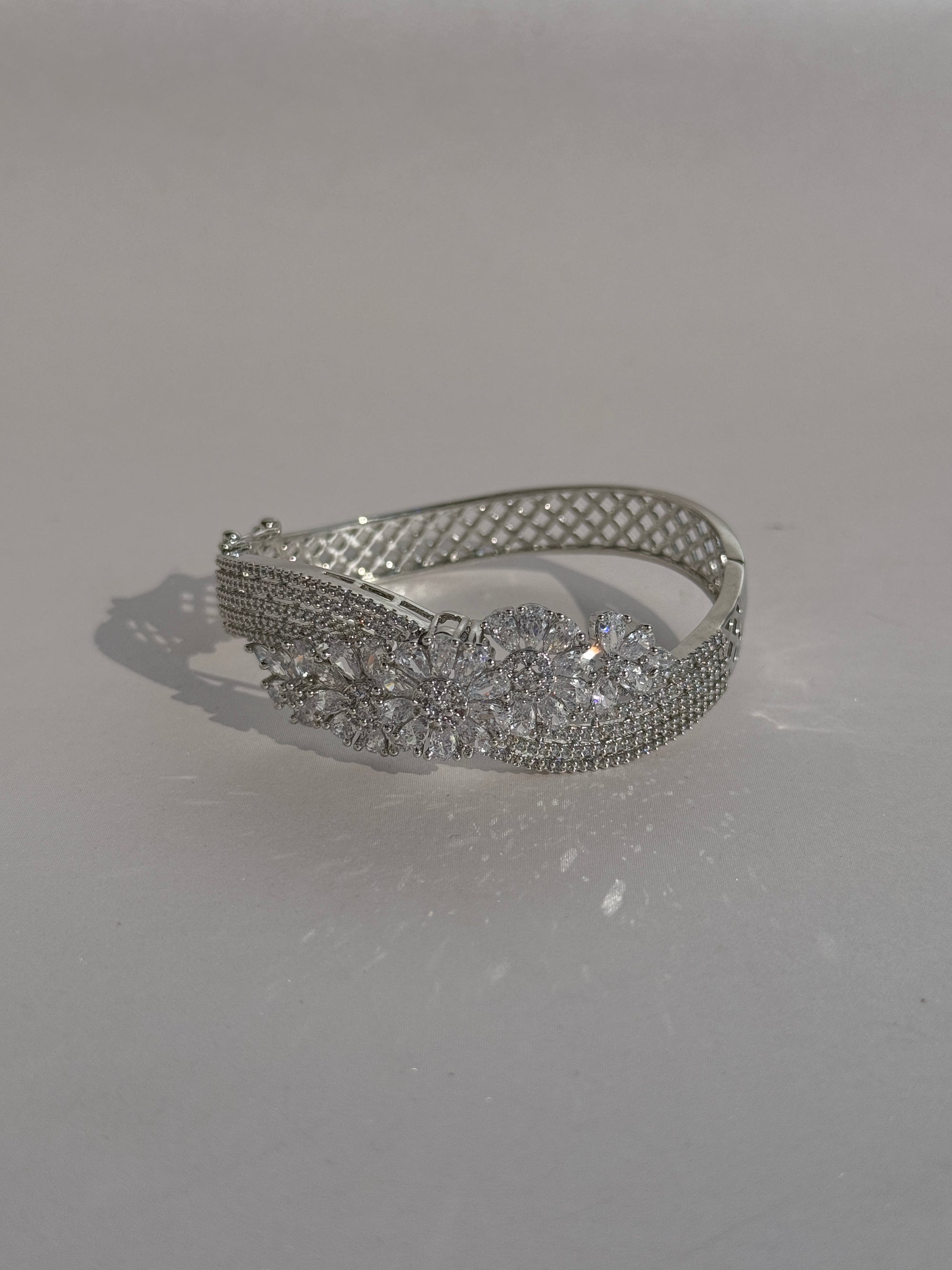 CZ STERLING SILVER BRACELET