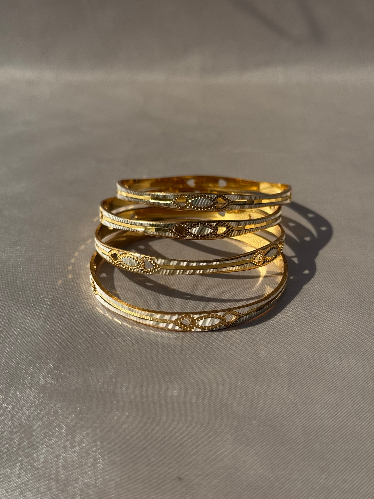 MICRO GOLD PLATED ANTI TARNISH BANGLES