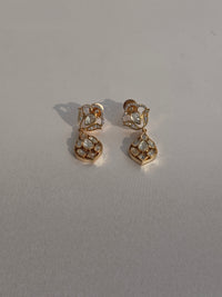 GOLD PLATED MOISSANITE POLKI NECKLACE