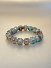 Natural Aqua Marble Stone Bracelet