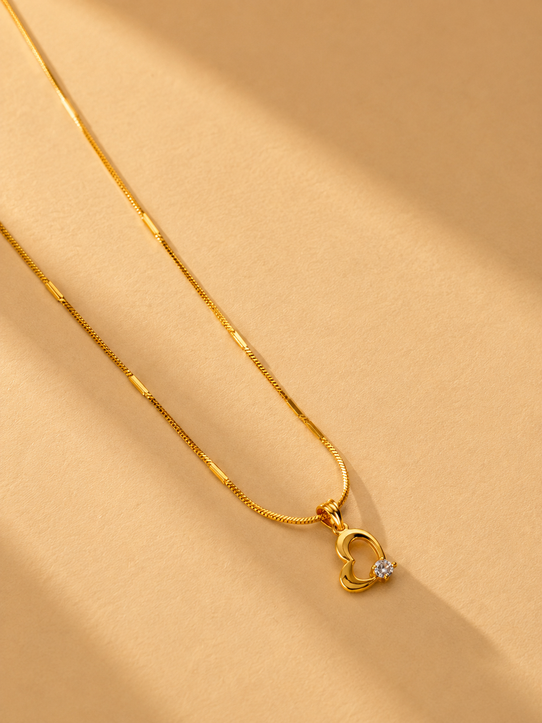 Celestia Heart Pendant Chain