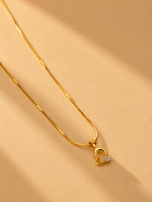Celestia Heart Pendant Chain