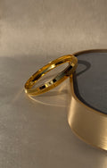 MENS GOLD PLATED ANTI TARNISH KADA