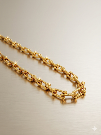 Men’s 18k Gold Plated Dailywear Chain