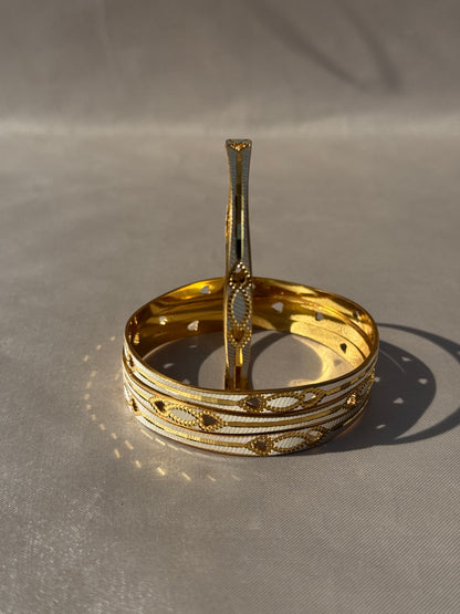 MICRO GOLD PLATED ANTI TARNISH BANGLES
