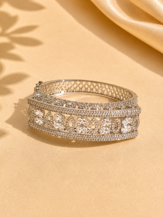 CZ STERLING SILVER BRACELET