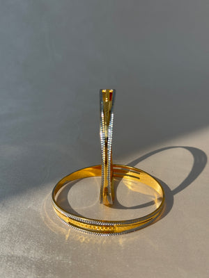 MICRO GOLD PLATED ANTI TARNISH BANGLES