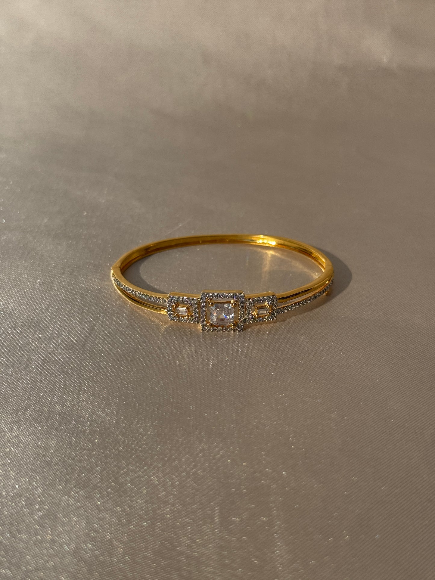 CZ MICRO GOLD BRACELET