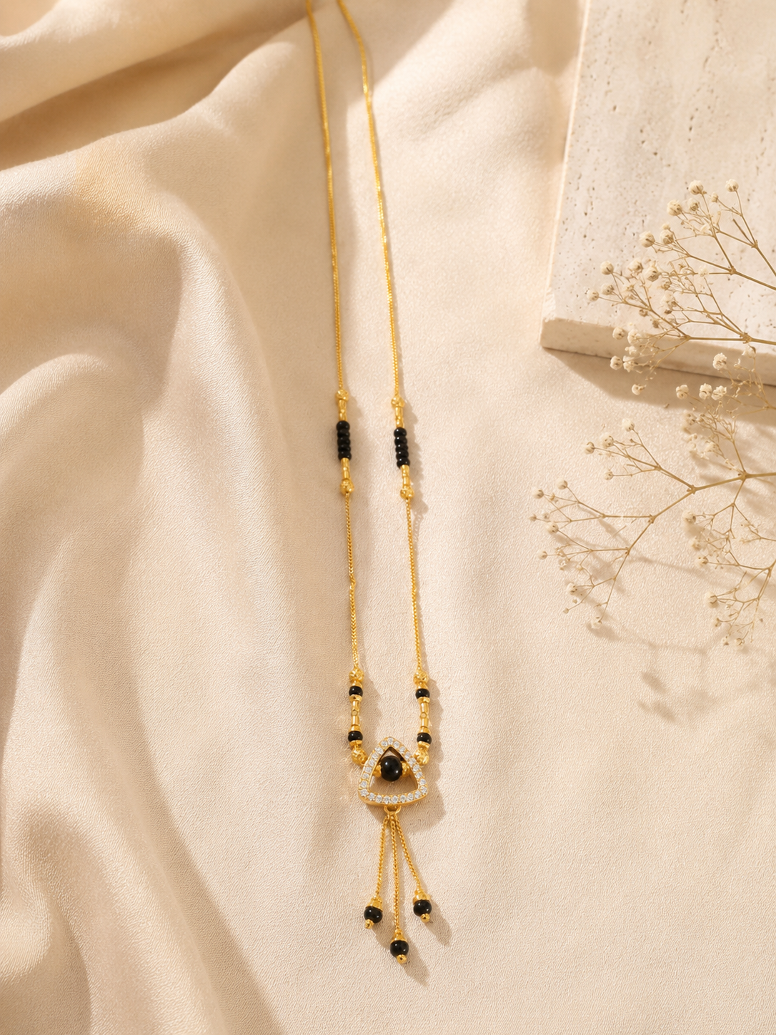 Supriya Micro Gold-Plated Mangalsutra