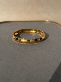 MENS GOLD PLATED ANTI TARNISH KADA
