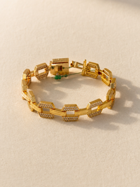 Aurelia Élan Men’s Gold Plated Bracelet