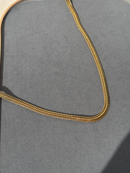 Mens gold plated daily wear chain