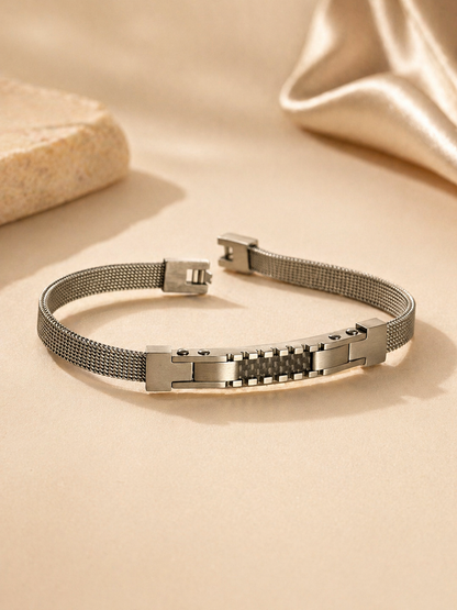 Titan Mesh Link Bracelet