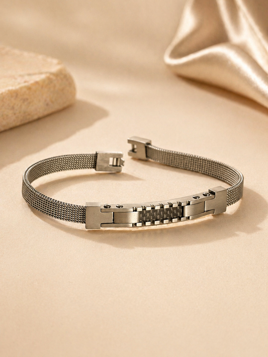 Titan Mesh Link Bracelet