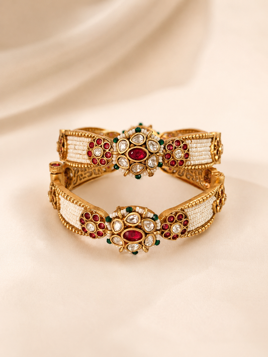 ANTIQUE KUNDAN KADAS