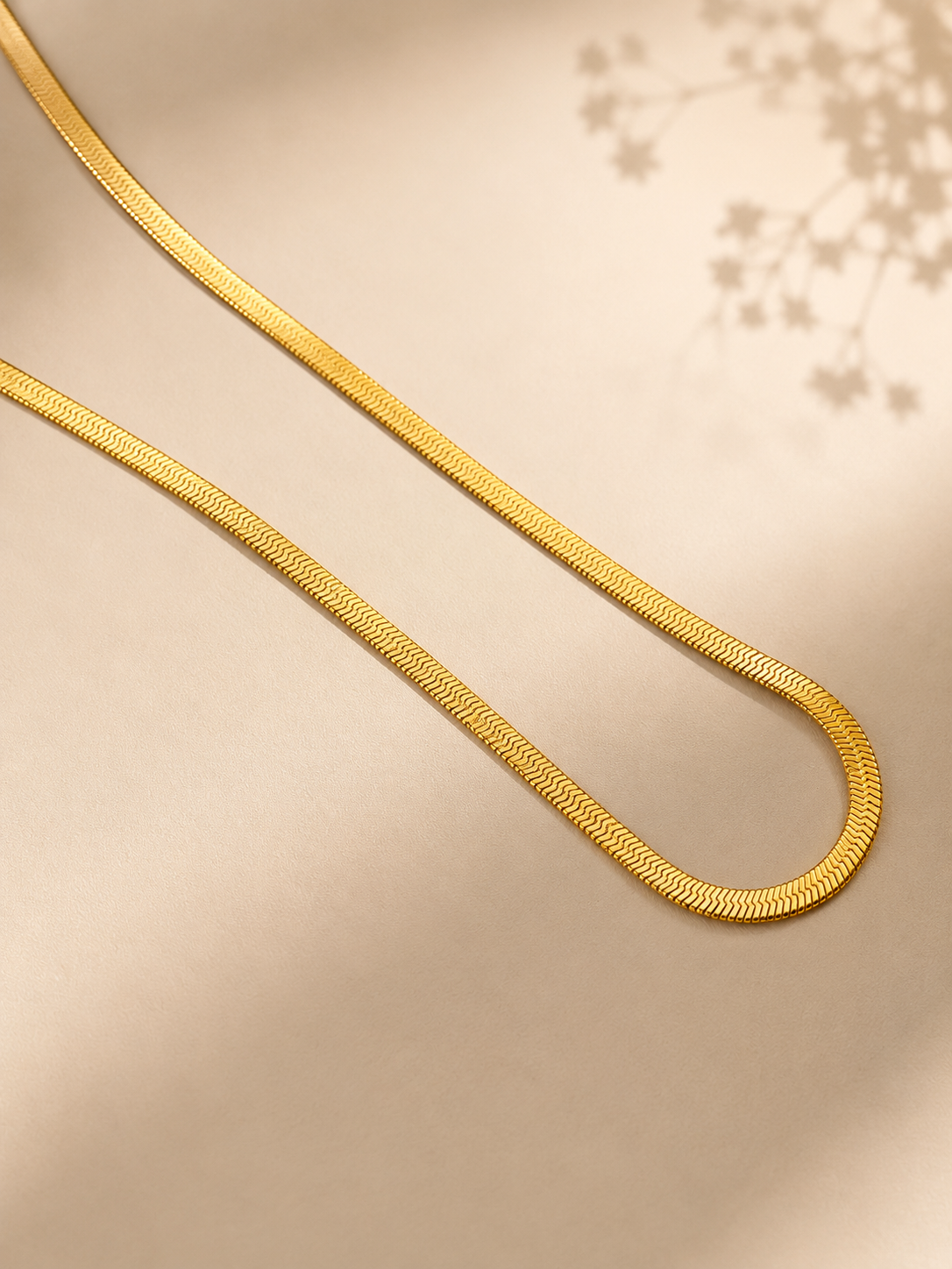 18k GOLD PLATED CHAIN - 24 INCH