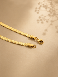 18k GOLD PLATED CHAIN - 24 INCH