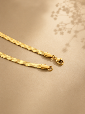 18k GOLD PLATED CHAIN - 24 INCH