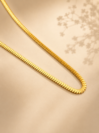 MEN’S 18k GOLD PLATED CHAIN - 5MM