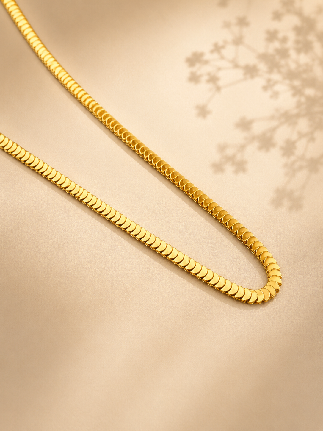 MEN’S 18k GOLD PLATED CHAIN - 5MM
