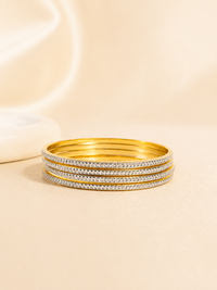 MICRO GOLD PLATED ANTI TARNISH BANGLES