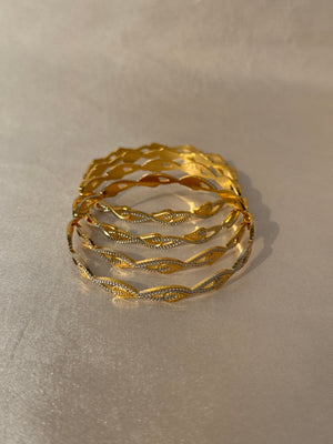 MICRO GOLD PLATED ANTI TARNISH BANGLES