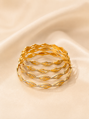 MICRO GOLD PLATED ANTI TARNISH BANGLES