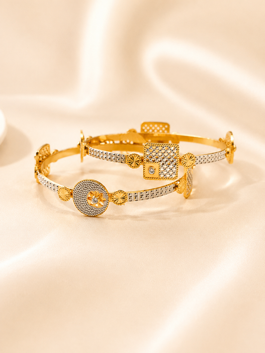 MICRO GOLD PLATED BANGLES