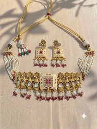 ANTIQUE GOLD PLATED NECKLACE