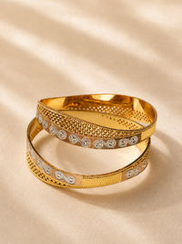 MICRO GOLD PLATED ANTI TARNISH BANGLES