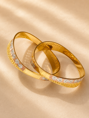 MICRO GOLD PLATED ANTI TARNISH BANGLES
