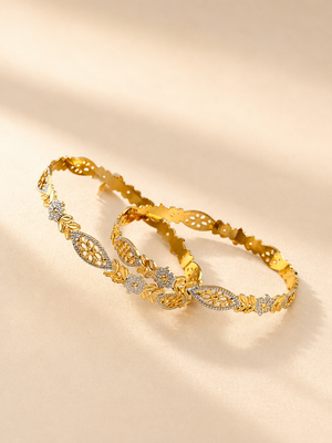 MICRO GOLD PLATED ANTI TARNISH BANGLES