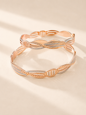 ROSE GOLD PLATED BANGLES