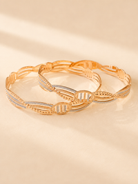 ROSE GOLD PLATED BANGLES