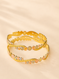 MICRO GOLD PLATED ANTI TARNISH BANGLES