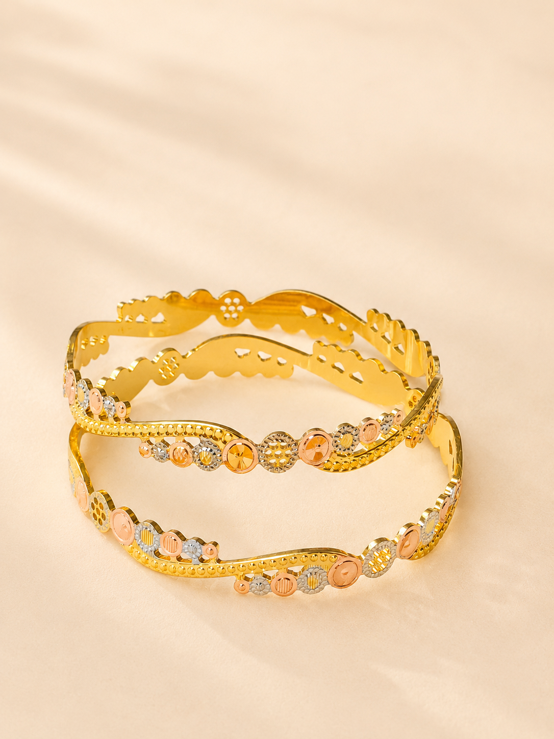 MICRO GOLD PLATED ANTI TARNISH BANGLES