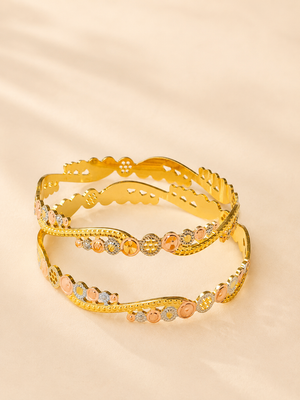 MICRO GOLD PLATED ANTI TARNISH BANGLES