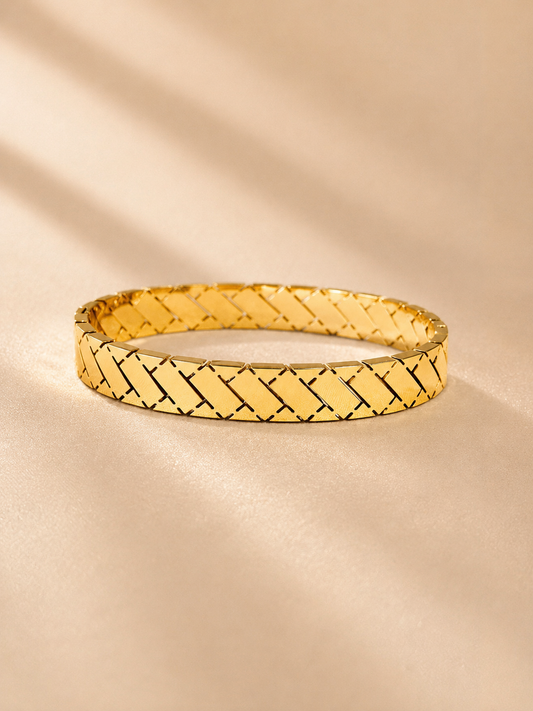 18k GOLD PLATED ANTI TARNISH BRACELET