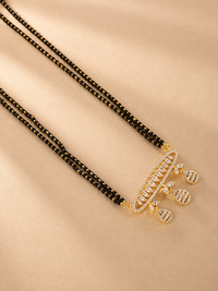 CZ MICRO GOLD PLATED MANGAL SUTRA