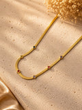 GOLD PLATED 18K ANTI TARNISH CHAIN