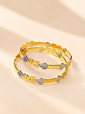 MICRO GOLD PLATED ANTI TARNISH BANGLES