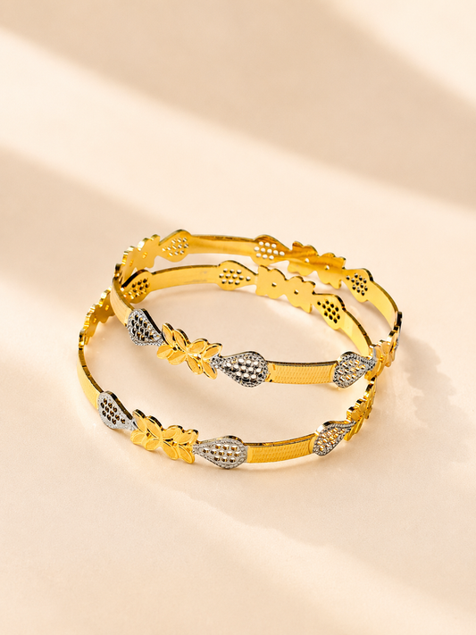 MICRO GOLD PLATED ANTI TARNISH BANGLES