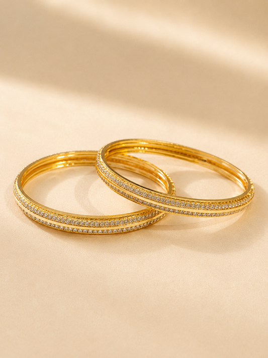 MICRO GOLD PLATED BANGLES