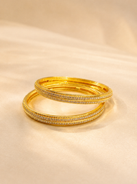 MICRO GOLD PLATED BANGLES