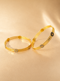 MICRO GOLD PLATED ANTI TARNISH BANGLES