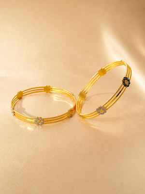 MICRO GOLD PLATED ANTI TARNISH BANGLES