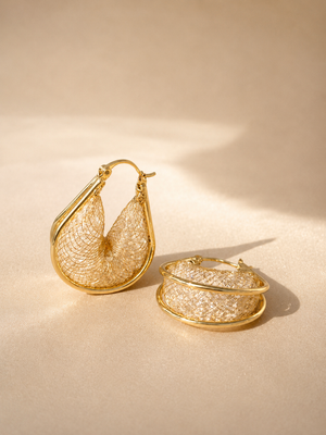 18K GOLD PLATEDANTI TARNISH EARRINGS