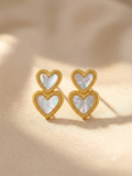 18K GOLD PLATED ANTI TARNISH EARRINGS