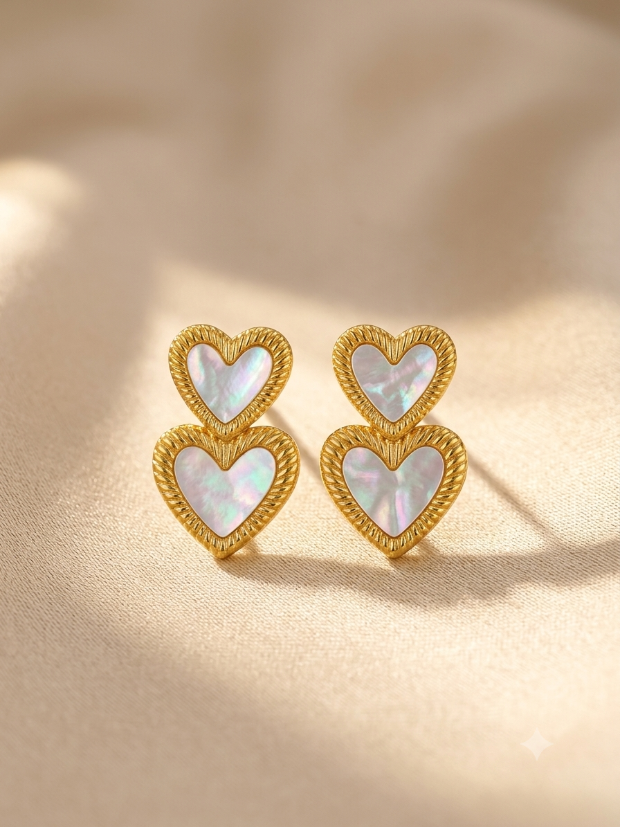 18K GOLD PLATED ANTI TARNISH EARRINGS